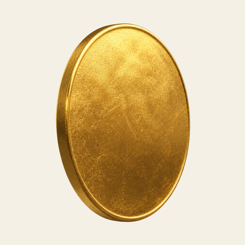Gold coin