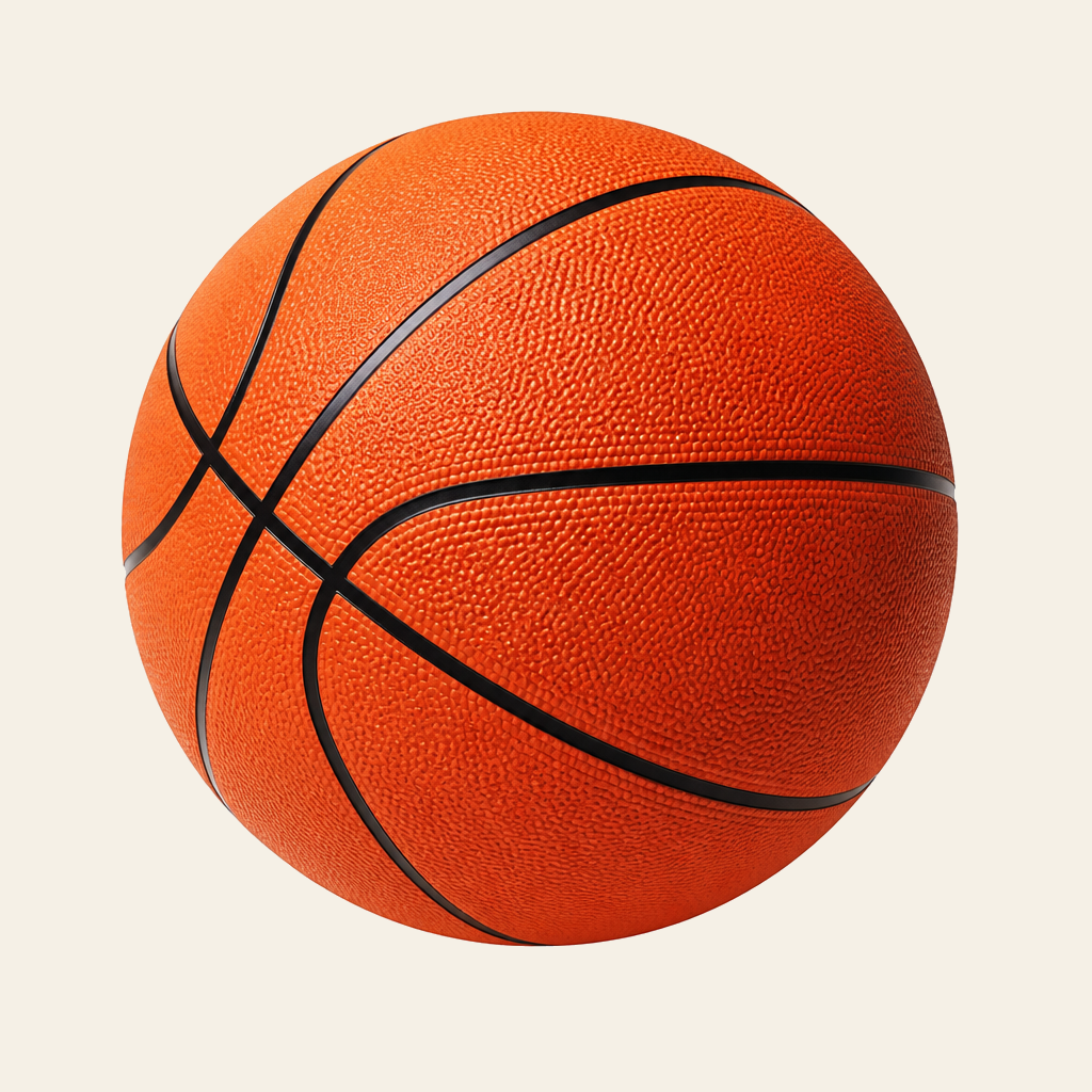Orange basketball