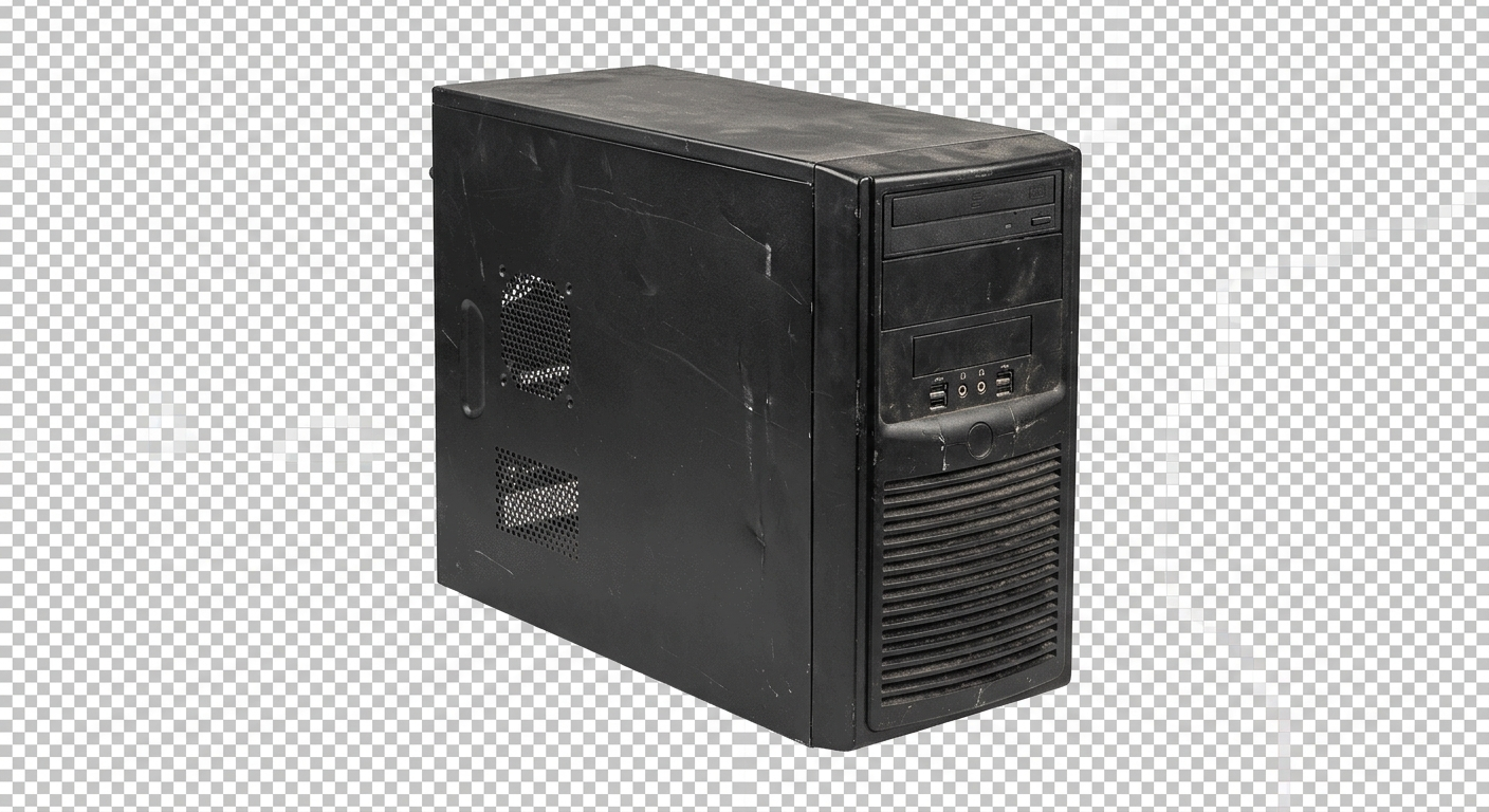 Mixed used computer tower lot