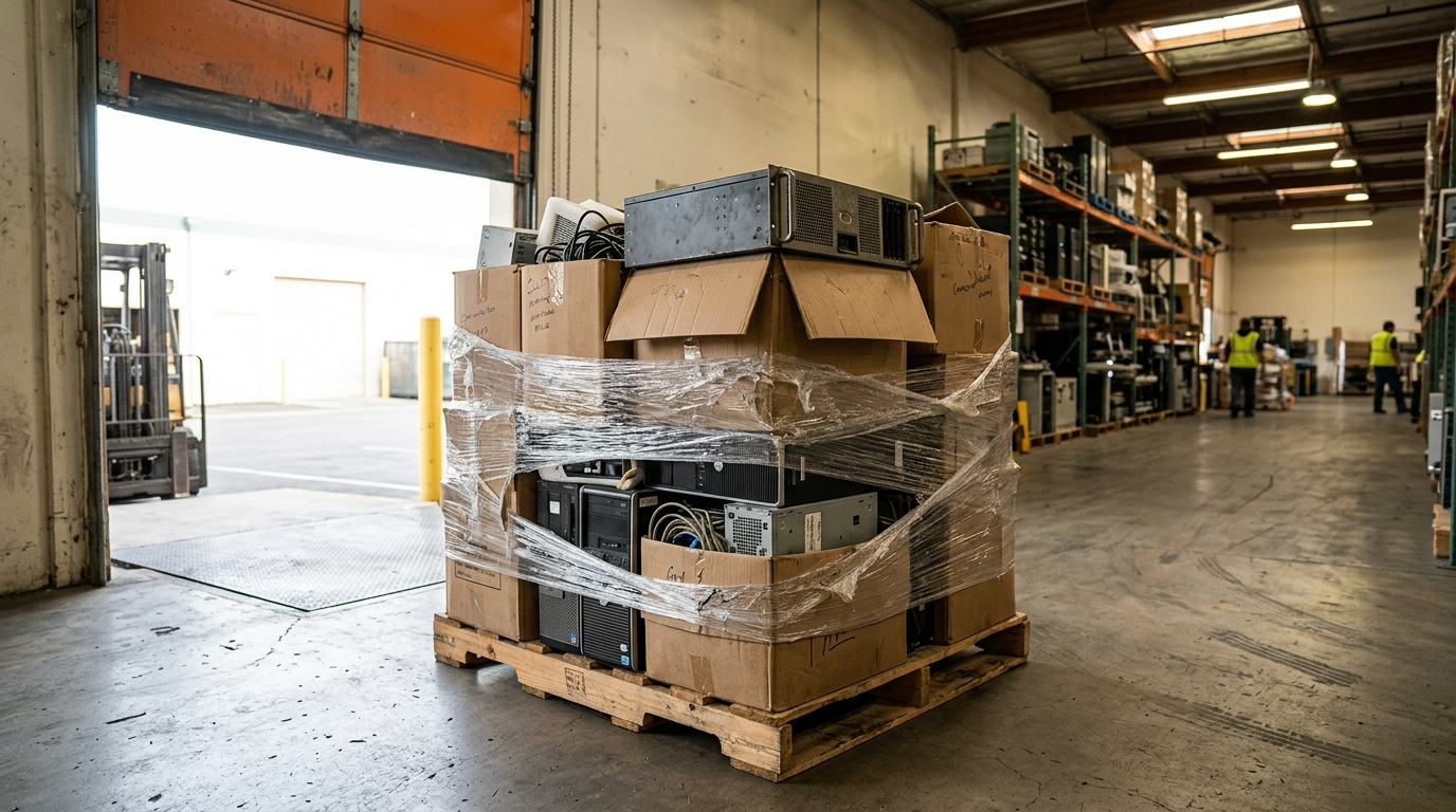 Office PC pallet remnant